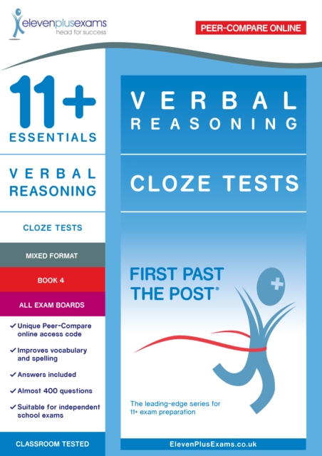 11+ Essentials Verbal Reasoning: Cloze Tests Book 4 - 