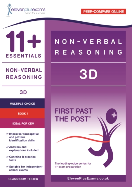 11+ Essentials - 3-D Non-verbal Reasoning Book 1 (First Past the Post) - CEM (Durham University) - 