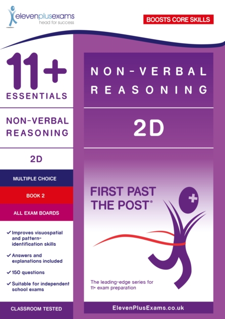 11+ Essentials Non-verbal Reasoning 2D Book 2 - 