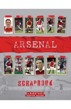 Coperta cărții 'Arsenal Scrapbook - Michael O'neill'