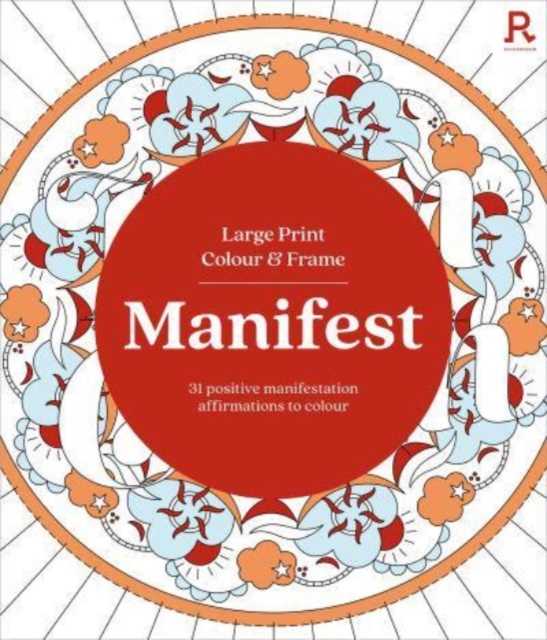 Large Print Colour & Frame - Manifest (Colouring Book for Adults) - 