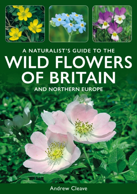Coperta cărții 'Naturalist's Guide to the Wild Flowers of Britain and Northern Europe - Andrew Cleave'