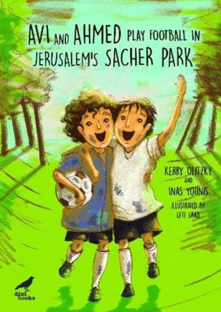 Avi and Ahmed Play Football in Jerusalem's Sacher Park - Kerry|younis Olitzky