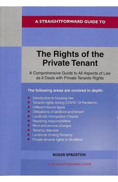 Coperta cărții 'Rights of the Private Tenant - Roger Sproston'