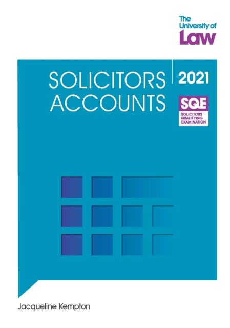 SQE - Solicitors Accounts - Jacqueline Kempton