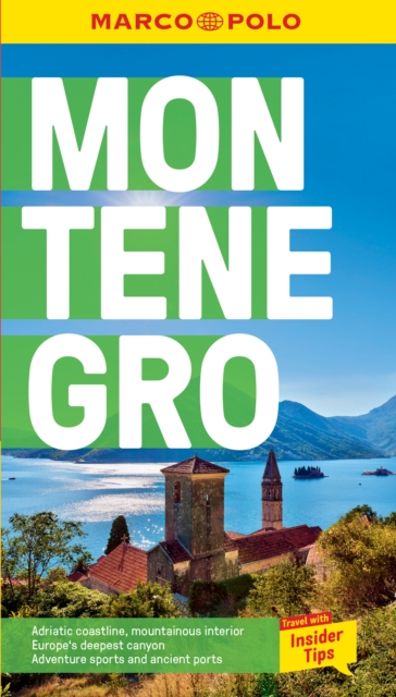 Montenegro Marco Polo Pocket Travel Guide - with pull out map - 