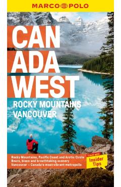 Poza produsului Canada West Marco Polo Pocket Travel Guide - with pull out map - 
