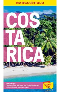 Poza produsului Costa Rica Marco Polo Pocket Travel Guide - with pull out map - 