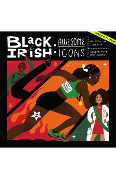 Coperta cărții 'Black & Irish: Awesome Icons - Leon Diop'