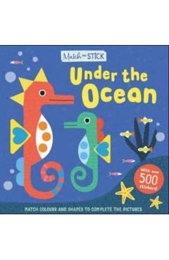 Coperta cărții 'Match & Stick: Under the Ocean - Kath Jewitt'