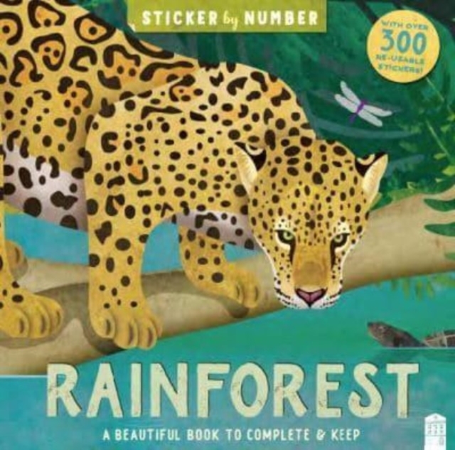 Sticker By Number Rainforest - Kath Jewitt