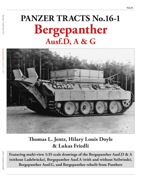 Panzer Tracts No.16-1: Bergepanther - Thomas|doyle Jentz