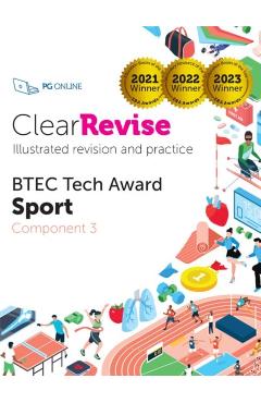 Poza produsului ClearRevise BTEC Level 1/2 Tech Award Sport: Component 3 - 