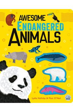 Poza produsului Awesome Endangered Animals - Lydia Halliday