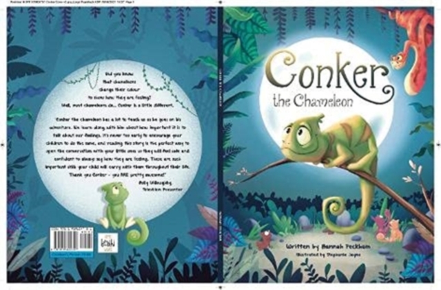 Conker the chameleon - Hannah Peckham