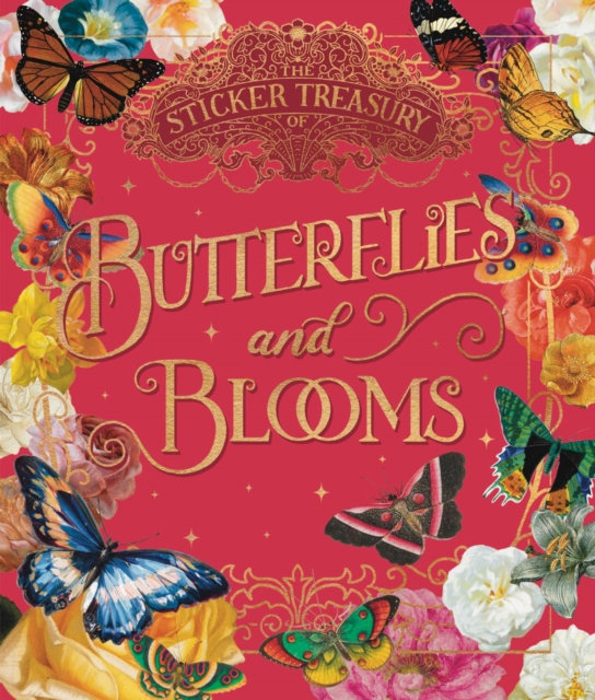 Sticker Treasury of Blooms and Butterflies - 