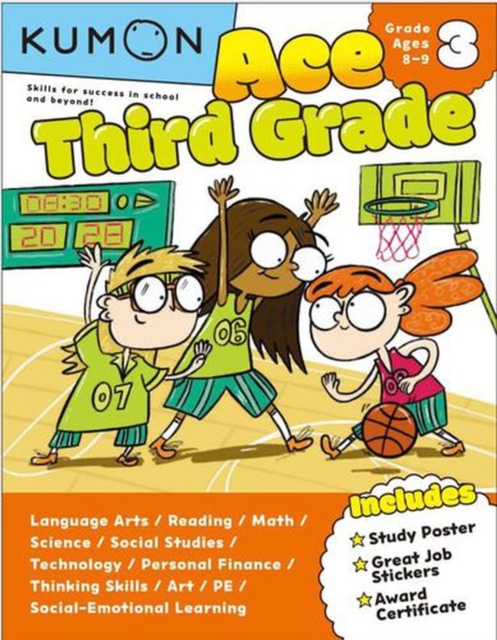 Coperta cărții 'Kumon Ace Third Grade -'