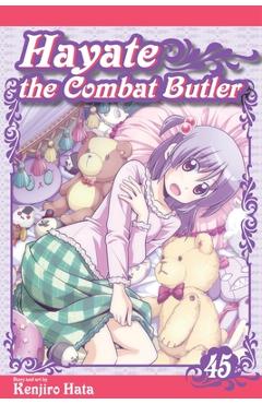 Coperta cărții 'Hayate the Combat Butler, Vol. 45 - Kenjiro Hata'