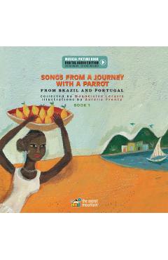 Coperta cărții 'Songs from a Journey with a Parrot - Magdeleine Lerasle'