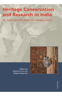 Coperta cărții 'Heritage Conservation and Research in India -'