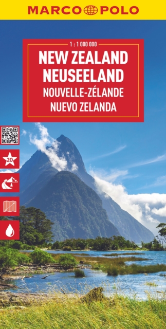 New Zealand Marco Polo Map - 