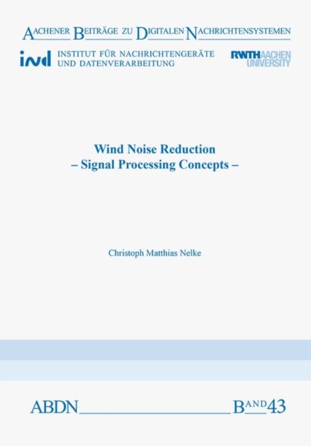 Wind Noise Reduction - Dr Christoph Matthias Nelke