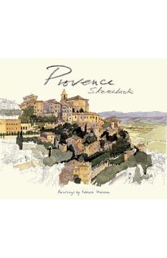 Coperta cărții 'Provence Sketchbook -'