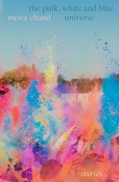 Pink White and Blue Universe - Meira Chand
