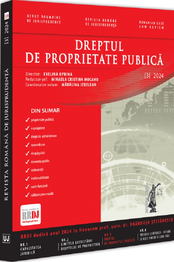 Revista romana de jurisprudenta Nr.3 din 2024