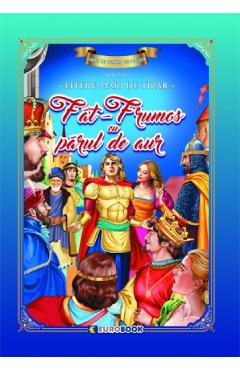 Poza produsului Fat-Frumos cu parul de aur. Carte de colorat cu povesti