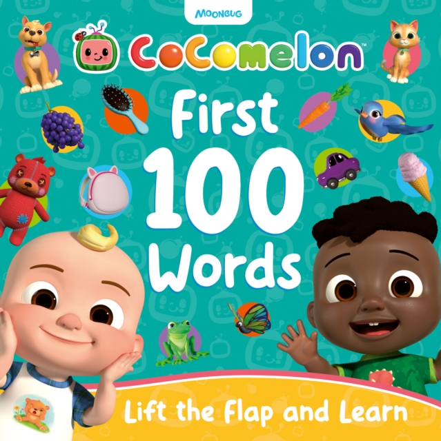 CoComelon First 100 Words Lift-the-Flap Book - 