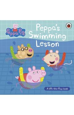 Coperta cărții 'Peppa Pig: Peppa’s Swimming Lesson -'