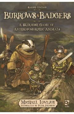 Coperta cărții 'Burrows & Badgers: Second Edition - Michael Lovejoy'
