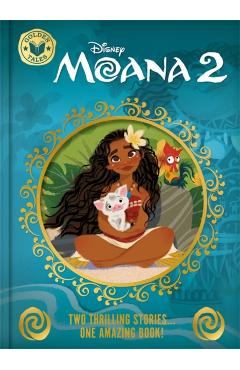 Coperta cărții 'Disney Moana 2: Golden Tales -'