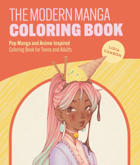 Modern Manga Coloring Book - Lidia Cambon