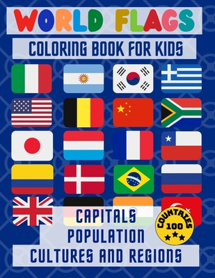 World Flags Coloring Book: : Color in flags for all countries of the world with color guides to help. ... creativity, stress relief and general f - 