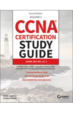 Poza produsului CCNA Certification Study Guide Volume 2: Exam 200-301 V1.1 - Todd Lammle