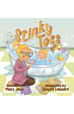 Coperta cărții 'Stinky Toes - Pinky Jean'