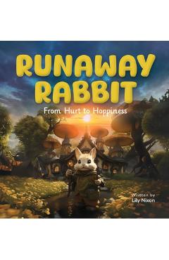 Coperta cărții 'Runaway Rabbit: From Hurt to Hoppiness - Lily Nixon'