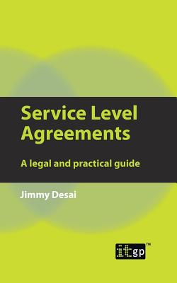 Coperta cărții 'Service Level Agreements: A Legal and Practical Guide - Jimmy Desai'