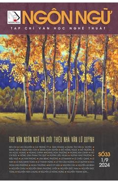 Poza produsului Tạp Chí NGÔN NGỮ SỐ 33 (1 tháng 9 năm 2024 - groundwood paper) - Luan Hoan