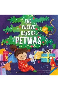 Coperta cărții 'The Twelve Days of Petmas - Anne Sawan'