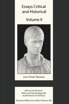 Coperta cărții 'Essays Critical and Historical II - John Henry Newman'