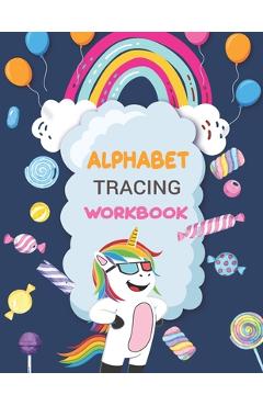 Poza produsului Alphabet Tracing Workbook: Preschool writing Workbook with Sight words for Pre K, Kindergarten and Kids Ages 3-8, magnetic alphabet letters and n - Donald Markel Publication