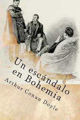 Coperta cărții 'Un escandalo en Bohemia - Anton Rivas'