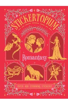 Coperta cărții 'Stickertopium: Romantasy - Design Eye'
