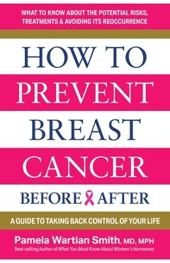 Poza produsului How to Prevent Breast Cancer--Before & After: A Guide to Taking Back Control of Your Life - Pamela Wartian Smith