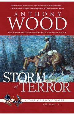 Coperta cărții 'Storm of Terror: A Story of the Civil War - Anthony Wood'