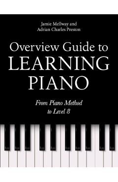 Coperta cărții 'Overview Guide to Learning Piano: From Piano Method to Level 8 - Adrian Charles Preston'