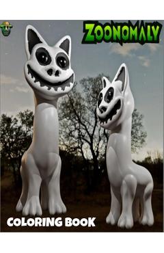 Coperta cărții 'Zoonomaly Coloring Book: 40+ High-Quality Designs Great Gifts For Children, Kids, Boys, and Girls -'